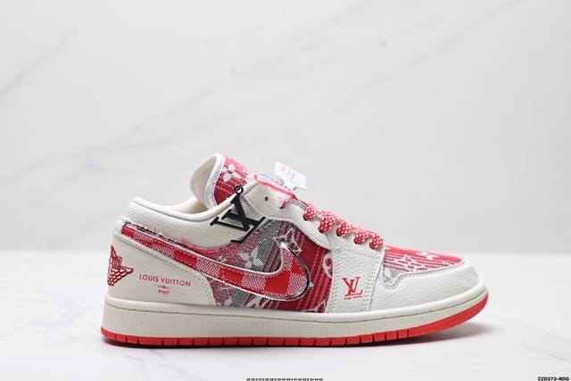 Company-level Nike Air Jordan 1 Low Aj1 Qiao 1 low-top casual sneakers synchron