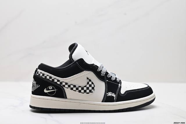 Company-level Nike Air Jordan 1 Low Aj1 Joe 1 low-top casual sneakers synchroni