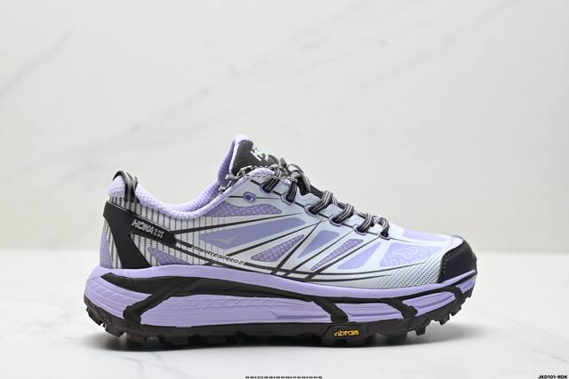 Corporate-level Hoka Mafate Speed Three 2 ultra-light thick-soled lightweight mo