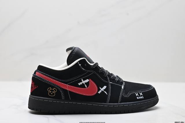 Company-level Nike Air Jordan 1 Low Aj1 Joe 1 low-top casual sneakers synchroni
