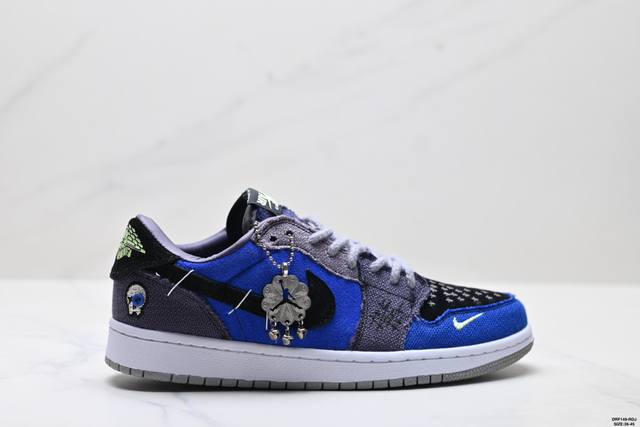 Authentic Nike Air Jordan 1 Low Aj1 Joe 1 low-top casual sneakers synchronized