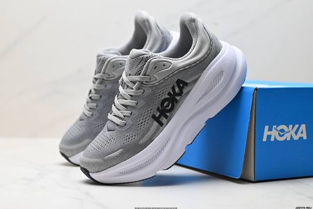 Corporate-level Hoka One One Bondi 9 Retro Comfortable Non-slip Wear-resistant
