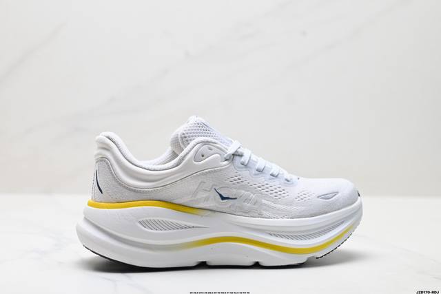 Company-level Hoka One One Bondi 9 retro comfortable non-slip wear-resistant low