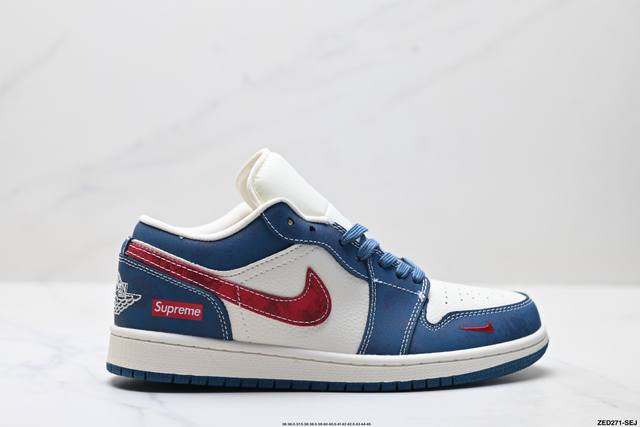 Company-level Nike Air Jordan 1 Low Aj1 Joe 1 low-top casual sneakers synchroni