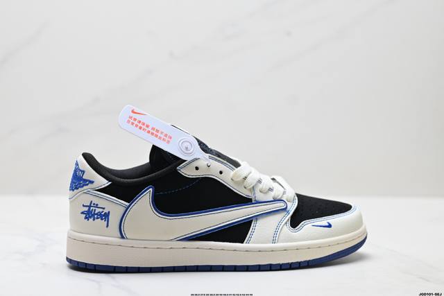 Corporate-level Nike Air Jordan 1 X Travis Scott Aj1 inverted hook Joe One inve