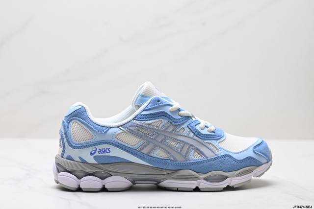 Corporate-level Asics Gel-Nyc Asics breathable mesh upper with partial syntheti
