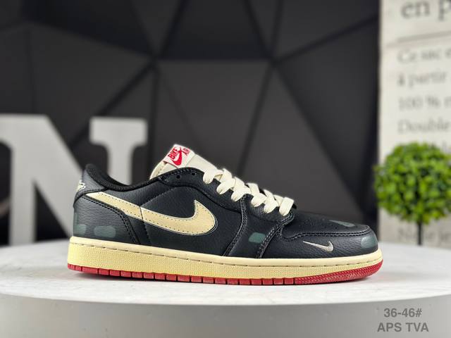 Nike Nigel Sylvester X Jordan Air Jordan 1 Low Og Nitro Better With Time co-bra
