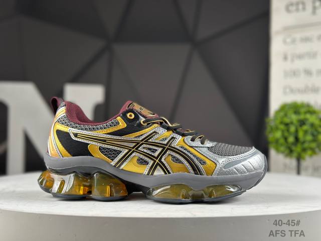 Asics Gel-Quantum Kinetic Comfortable and Stylish Fabric Synthetic Leather Non-S