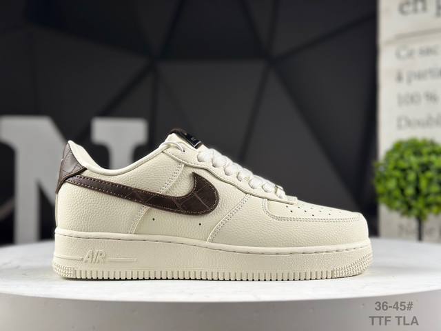 Nike Air Force 1 Low cream yellow Air Force One low-top sports casual sneakers,