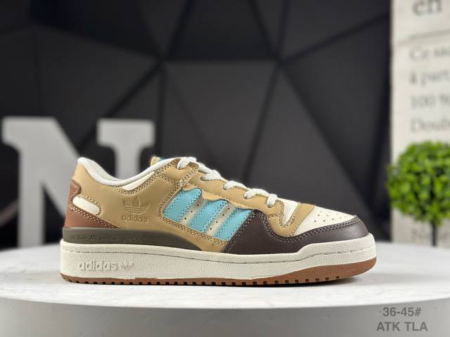 Adidas Forum Low Cl clover low-top classic Velcro retro sneakers, Adidas 84 styl
