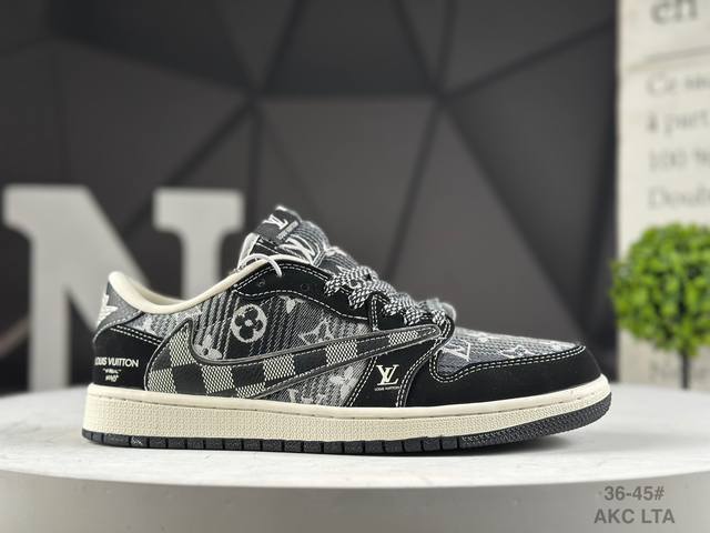 Company-level Nike Air Jordan 1 X Travis Scott Aj1 inverted hook Joe One invert