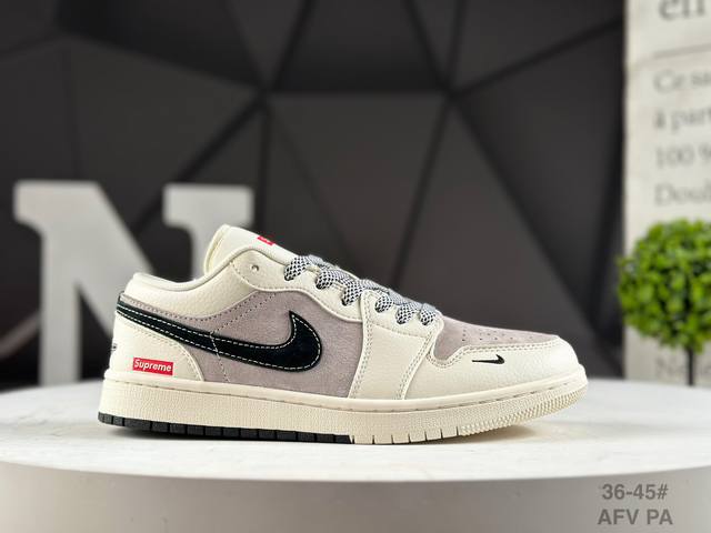 Welfare special price Company-level Air Jordan 1 Low Aj1 Joe 1 high-end customiz