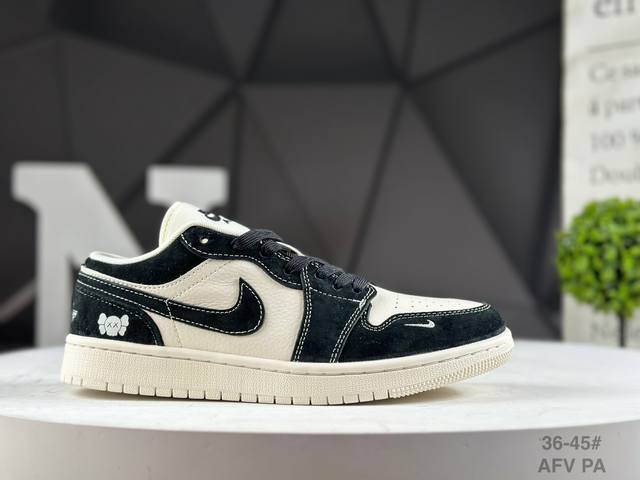 Welfare special price Company-level Air Jordan 1 Low Aj1 Joe 1 Violent Bear high