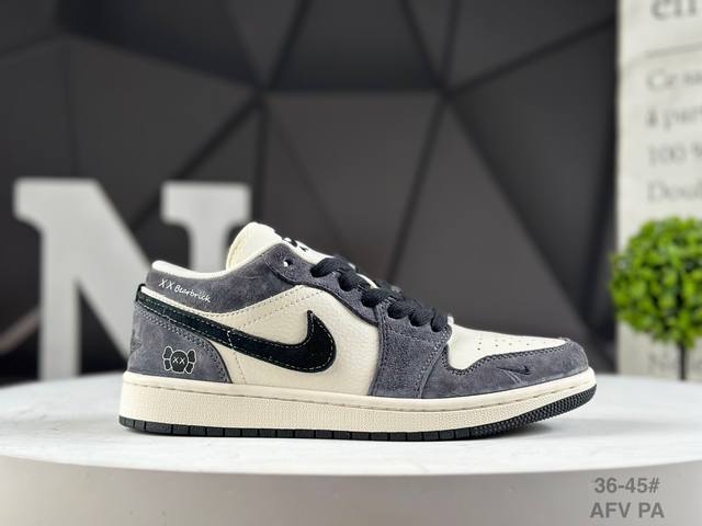 Welfare special price Company-level Air Jordan 1 Low Aj1 Joe 1 Violent Bear Join