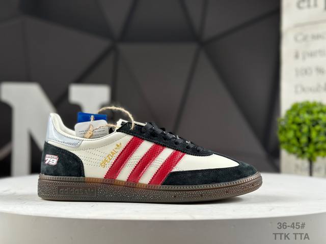 Adidas Handball Spezial Adidas classic retro casual sneakers are made of suede a