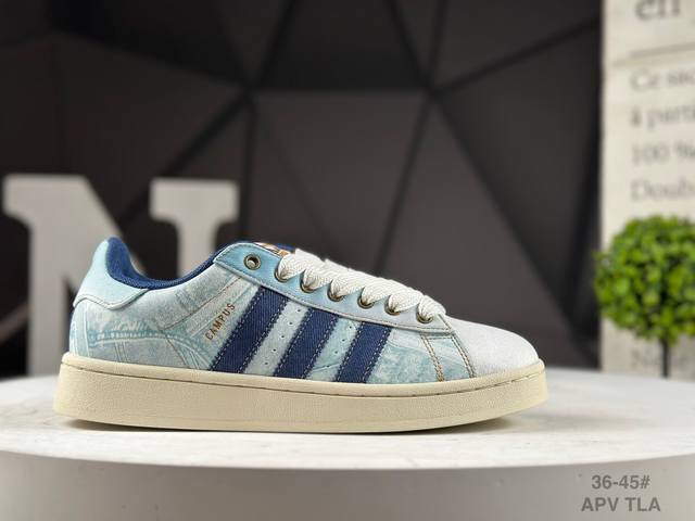 Genuine label with half size Adidas Originals Campus 00S College series bread s