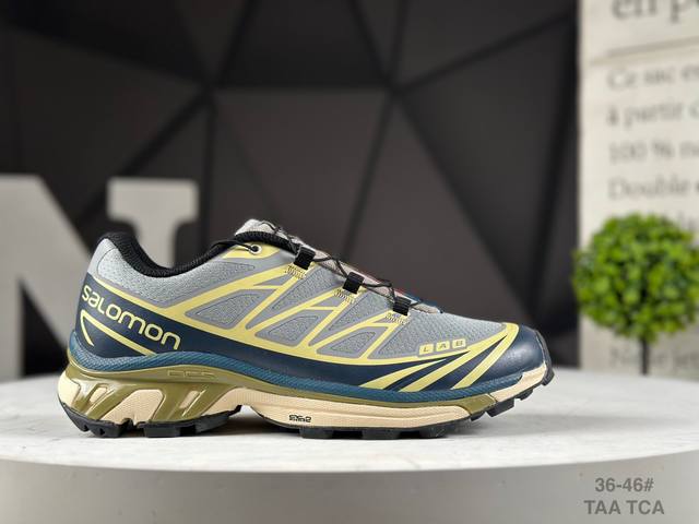 Salomon Xt-6 "Recut" Salomon's high-tech outdoor casual running shoes. Salomon X