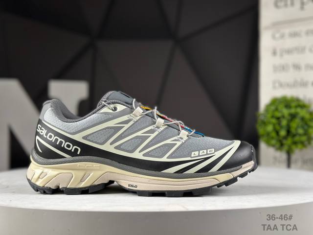 Salomon Xt-6 "Recut" Salomon's high-tech outdoor casual running shoes. Salomon X