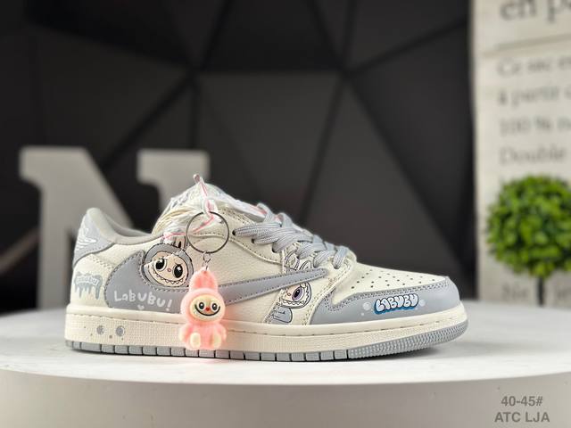 Travis Scott X Fragment Design X Jordan Air Jordan 1 Low Og Sp "Beige Labu" low-