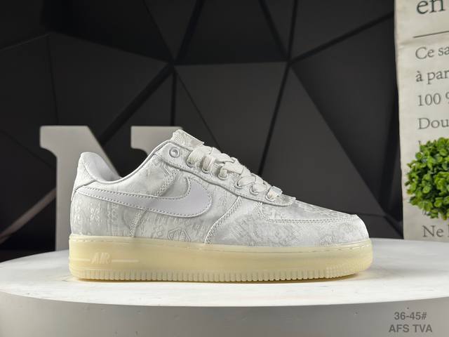 Tearable Clot X Nk Air Force 1 Edison Chen co-branded Air Force One low-top Item