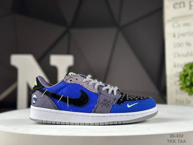 Authentic half-size Nike Jordan Air Jordan 1 Low Aj1 Joe 1 high-top retro cultu