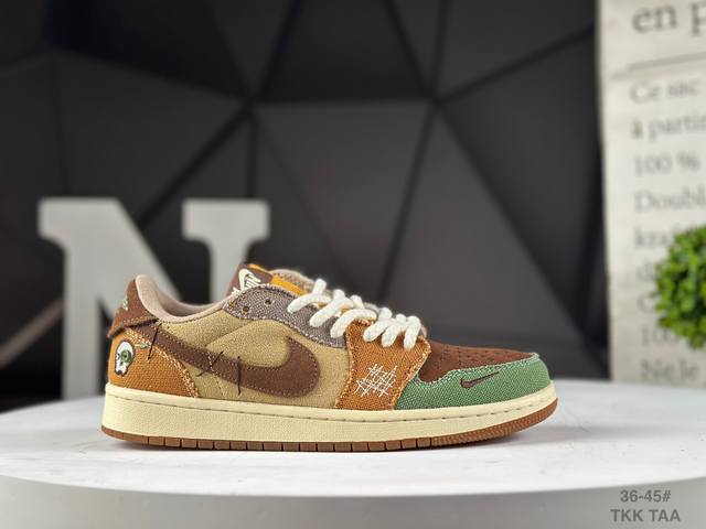 Authentic half-size Nike Jordan Air Jordan 1 Low Aj1 Joe 1 high-top retro cultu
