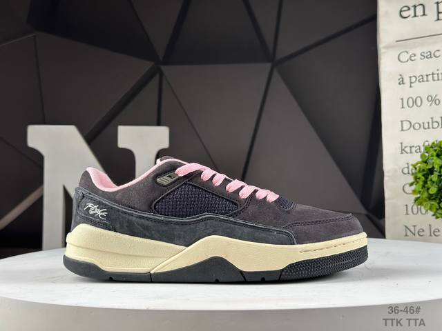 Who Decides War x Nike Jordan Flight Court Ate with non-slip wear-resistant low-