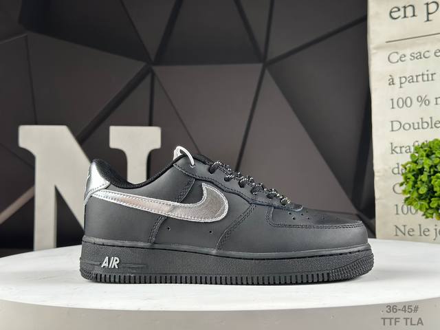 Authentic Nike Air Force 1 Low, a versatile, casual sneaker. Soft, springy cushi