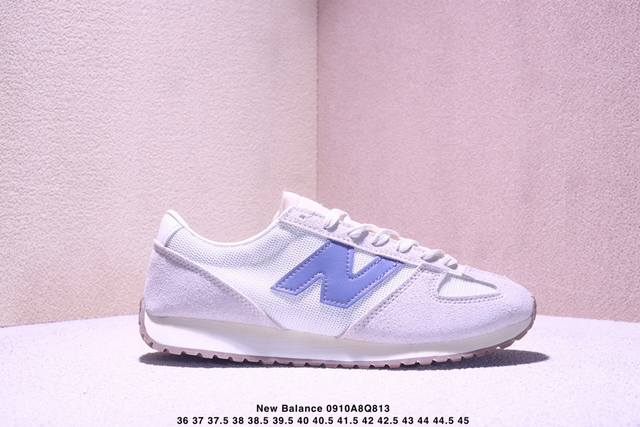 Genuine New Balance Nb 471 series fabric cow split leather retro fashion non-sl