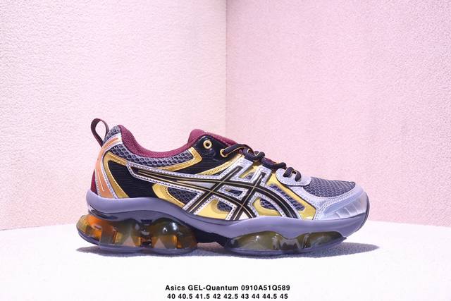 Asics Gel-Quantum Kinetic Comfortable and Stylish Fabric Synthetic Leather Non-S