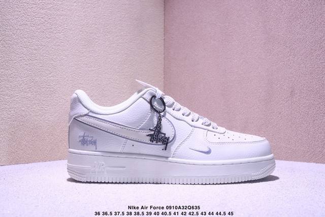 Limited overseas sale! Company-level Nike Air Force 1 '07 Low "Stussy Joint Ver