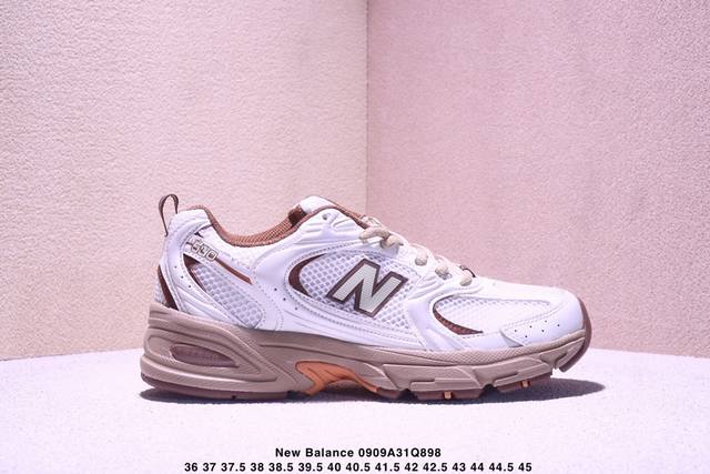 Company-level New Balance Mr530 series retro dad style mesh running casual sport