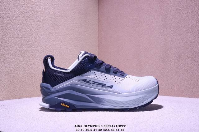 Altra Olympus 6 Comfort Running Shoes Men's Blue Gray Xm0909Q222
