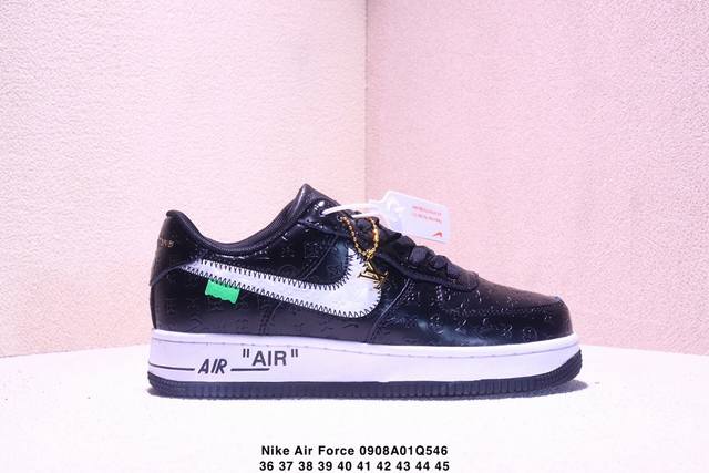 Nike Air Force 1 '07 low-top sneakers. Made of cowhide. Authentic size as shown.