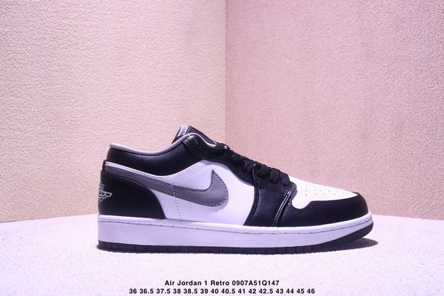 Company-level Nike Air Jordan 1 Low Aj1 Qiao 1 low-top casual sneakers synchron