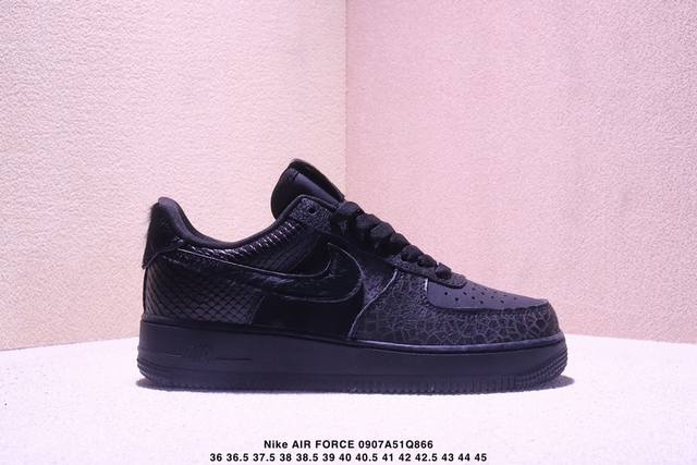 Nike Air Force 1'07 low-top versatile casual sneaker. Soft, springy cushioning