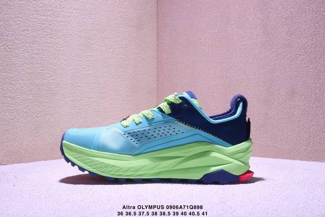 Company-level Altra M Olympus 6 cushioning rebound lightweight running shoes fo