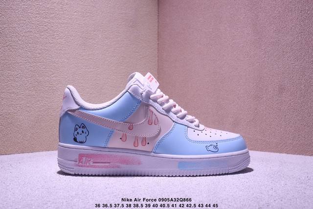 Nike Air Force 1'07 low-top versatile casual sneaker. Its soft, springy cushion