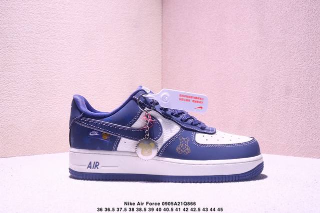 Nike Air Force 1 '07 low-top versatile casual sneaker. Its soft, springy cushio