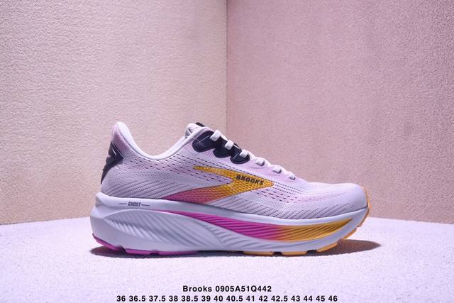 Brooks Ghost 17 soft, comfortable, non-slip, wear-resistant low-top casual runni