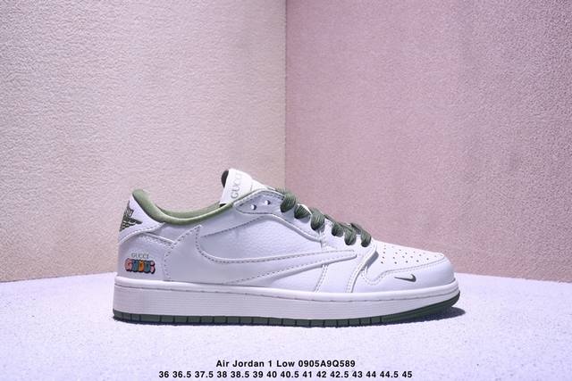 Travis Scott x Fragment Design x Jordan Air Jordan 1 Low Og Sp Gucci co-branded