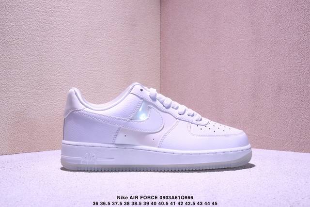 Nike Air Force 1'07 low-top versatile casual sneaker. Soft, springy cushioning