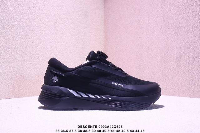 Descente Descente waterproof trail running shoes with a lightweight, cushioned,