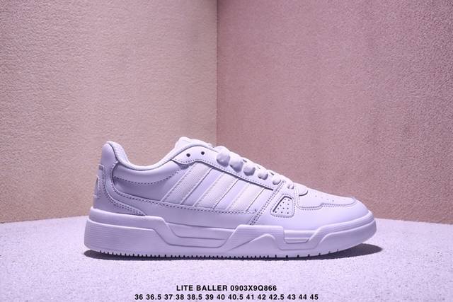 Adidas Lite Baller 84 Rome series low-top retro lace-up versatile casual sports