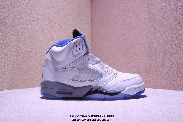 Authentic Nike Air Jordan 5 Retro High Michael Jordan Aj5 shock-absorbing and n