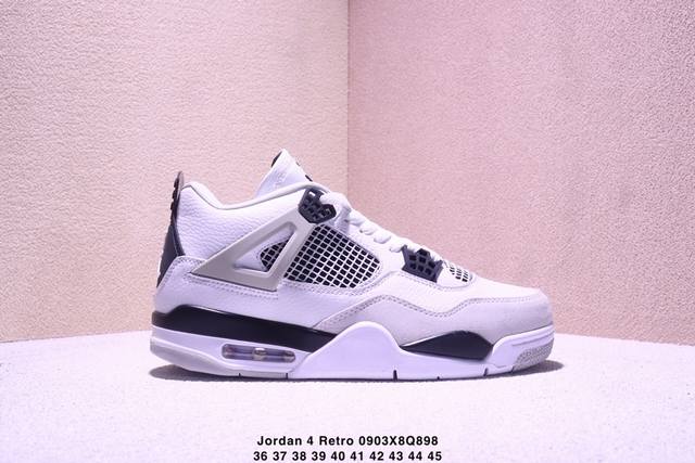 Authentic Nike Air Jordan 4 Retro Michael Jordan Aj4 generation mid-top retro c