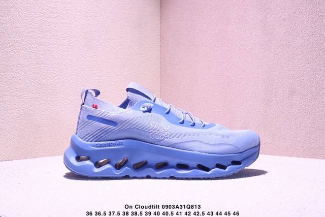 Corporate-level Loewe X On Cloudtilt lightweight sports casual shoes . The foo