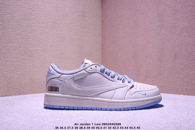 Travis Scott x Fragment Design x Jordan Air Jordan 1 Low Og Sp Gucci co-branded