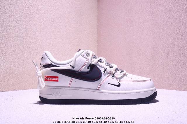 Limited overseas sale! Company-level Nike Air Force 1 '07 Low "Supreme collabor