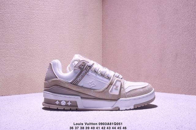 Corporate-grade Louis Vuitton LV Louis Vuitton sneakers New LV Trainer sneakers